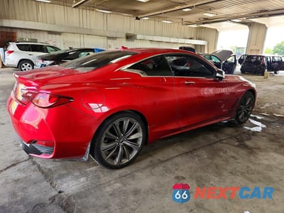 Trzecie zdjęcie samochodu z tyłu: 2021 INFINITI Q60 RED SPORT 400 VIN:JN1FV7LL3MM560557 - miniatura