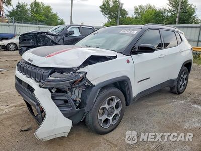 2022 JEEP COMPASS TRAILHAWK 3C4NJDDB6NT222851 - główne zdjęcie licytacji z USA - miniatura