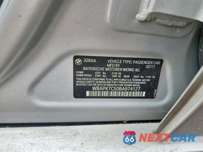 Zdjęcie 12 z 12 samochodu: 2011 BMW 328 XI VIN:WBAPK7C50BA974127 - miniatura