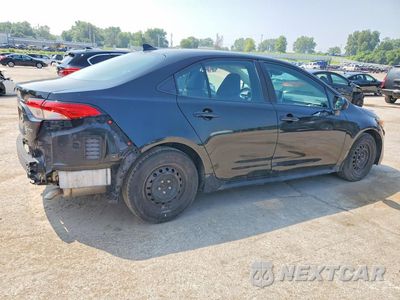 Trzecie zdjęcie samochodu z tyłu: 2021 TOYOTA COROLLA LE VIN:5YFEPMAE3MP173901 - miniatura