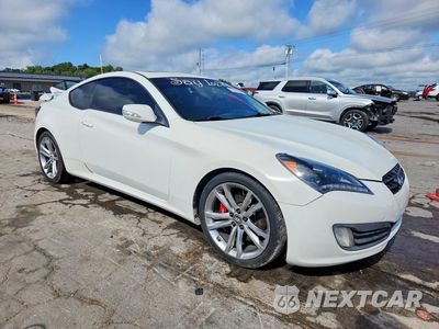 Czwarte zdjęcie samochodu z boku: 2011 HYUNDAI GENESIS COUPE 3.8L VIN:KMHHU6KH4BU064658 - miniatura