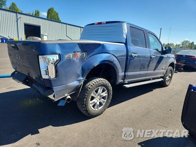 Trzecie zdjęcie samochodu z tyłu: 2017 FORD F150 SUPERCREW VIN:1FTEW1EG6HKE22449 - miniatura