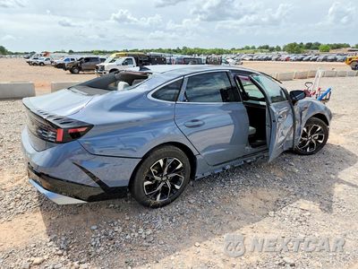 Trzecie zdjęcie samochodu z tyłu: 2024 HYUNDAI SONATA SEL VIN:KMHL64JA2RA410876 - miniatura