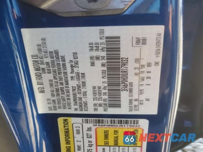 Zdjęcie 13 z 13 samochodu: 2018 FORD FUSION SE VIN:3FA6P0HD0JR179032 - miniatura