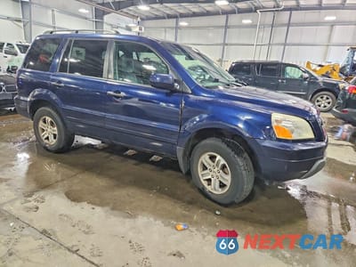Czwarte zdjęcie samochodu z boku: 2004 HONDA PILOT EXL VIN:2HKYF18624H567464 - miniatura