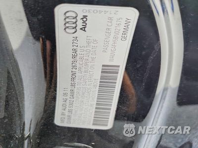 Zdjęcie 12 z 12 samochodu: 2011 AUDI S5 PRESTIGE VIN:WAUVGAFH5BN021675 - miniatura