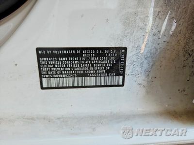 Zdjęcie 12 z 12 samochodu: 2021 VOLKSWAGEN JETTA VIN:3VWE57BU9MM022479 - miniatura