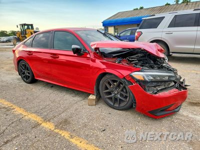 Czwarte zdjęcie samochodu z boku: 2022 HONDA CIVIC SPORT VIN:2HGFE2F5XNH542219 - miniatura
