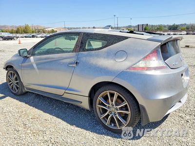 Drugie zdjęcie samochodu z przodu: 2011 HONDA CR-Z EX VIN:JHMZF1D65BS002875 - miniatura