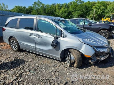 Czwarte zdjęcie samochodu z boku: 2026 HONDA ODYSSEY EXL VIN:5FNRL6H66TB036579 - miniatura