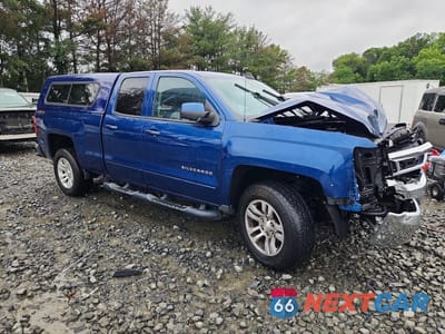 Czwarte zdjęcie samochodu z boku: 2019 CHEVROLET SILVERADO LD K1500 LT VIN:2GCVKPECXK1201990 - miniatura