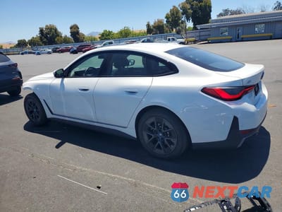 Drugie zdjęcie samochodu z przodu: 2023 BMW I4 EDRIVE 35 VIN:WBY43AW0XPFP62411 - miniatura