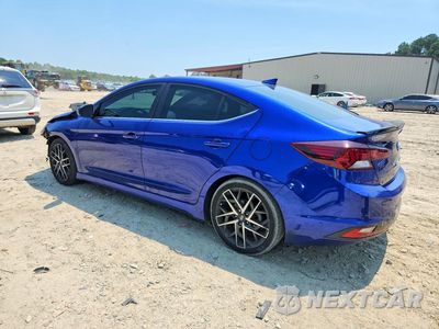 Drugie zdjęcie samochodu z przodu: 2020 HYUNDAI ELANTRA SPORT VIN:KMHD04LB2LU086300 - miniatura