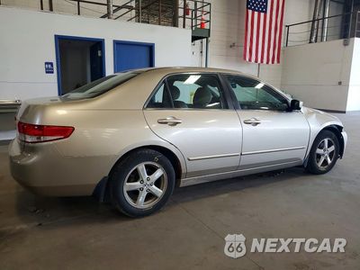 Trzecie zdjęcie samochodu z tyłu: 2003 HONDA ACCORD EX VIN:1HGCM56683A030938 - miniatura