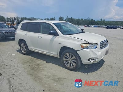 Czwarte zdjęcie samochodu z boku: 2009 TOYOTA HIGHLANDER HYBRID LIMITED VIN:JTEEW44AX92026889 - miniatura