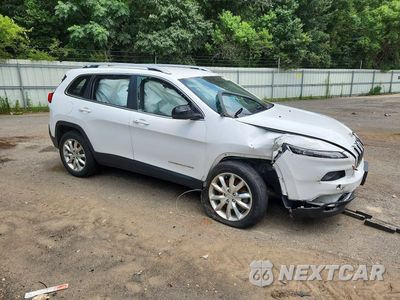 Czwarte zdjęcie samochodu z boku: 2016 JEEP CHEROKEE LIMITED VIN:1C4PJMDB9GW175241 - miniatura