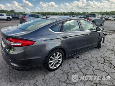 Trzecie zdjęcie samochodu z tyłu: 2017 FORD FUSION SE VIN:3FA6P0HD0HR137681 - miniatura
