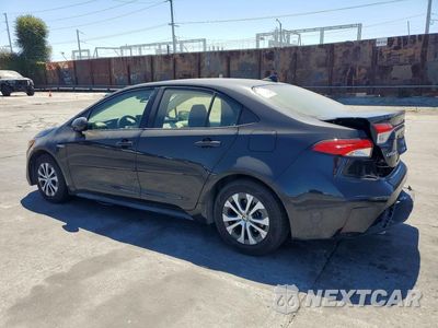 Drugie zdjęcie samochodu z przodu: 2021 TOYOTA COROLLA LE VIN:JTDEAMDE7MJ005700 - miniatura