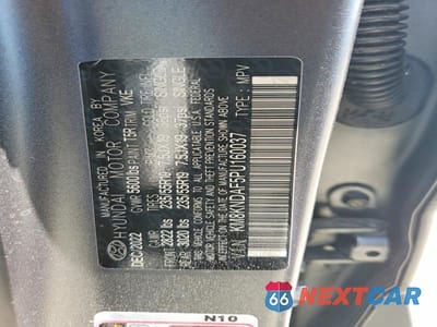 Zdjęcie 12 z 12 samochodu: 2023 HYUNDAI IONIQ 5 SEL VIN:KM8KNDAF5PU160037 - miniatura