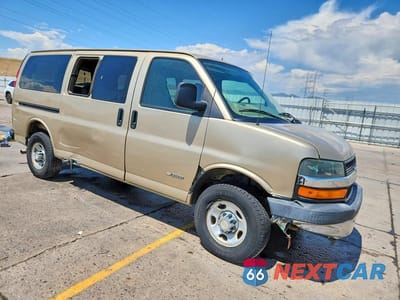 Czwarte zdjęcie samochodu z boku: 2006 CHEVROLET EXPRESS G3500 VIN:1GAHG35U661213090 - miniatura