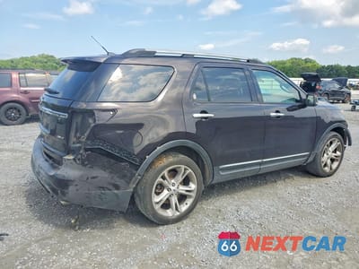 Trzecie zdjęcie samochodu z tyłu: 2013 FORD EXPLORER LIMITED VIN:1FM5K8F80DGA57383 - miniatura