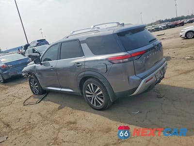Drugie zdjęcie samochodu z przodu: 2022 NISSAN PATHFINDER PLATINUM VIN:5N1DR3DKXNC209381 - miniatura