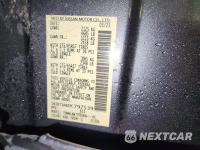 Zdjęcie 13 z 13 samochodu: 2023 NISSAN ROGUE S VIN:5N1BT3ABXPC797539 - miniatura