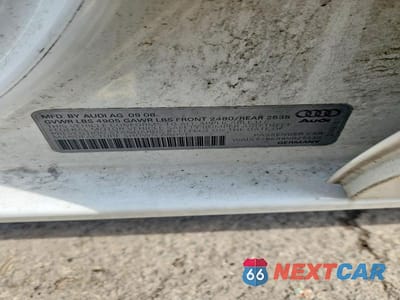 Zdjęcie 12 z 12 samochodu: 2009 AUDI A4 2.0T QUATTRO VIN:WAULF78K99N025230 - miniatura