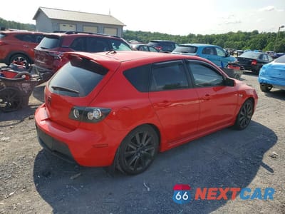 Trzecie zdjęcie samochodu z tyłu: 2009 MAZDA SPEED 3 VIN:JM1BK34M691251081 - miniatura