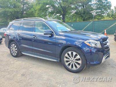 Czwarte zdjęcie samochodu z boku: 2018 MERCEDES-BENZ GLS 450 4MATIC VIN:4JGDF6EE0JB116341 - miniatura