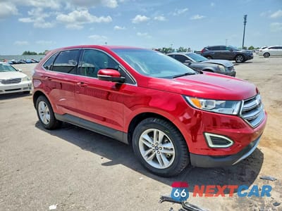 Czwarte zdjęcie samochodu z boku: 2018 FORD EDGE SEL VIN:2FMPK3J8XJBC10129 - miniatura