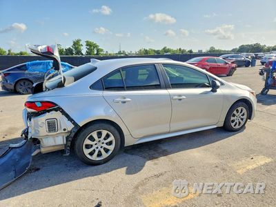 Trzecie zdjęcie samochodu z tyłu: 2021 TOYOTA COROLLA LE VIN:JTDEPMAE6MJ153758 - miniatura