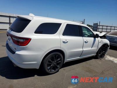 Trzecie zdjęcie samochodu z tyłu: 2020 DODGE DURANGO R/T VIN:1C4SDHCT5LC186039 - miniatura