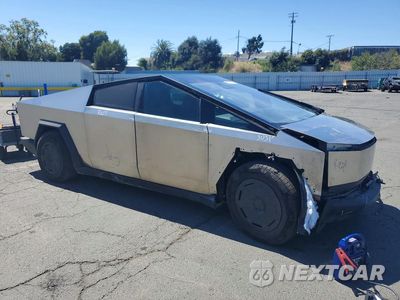 Czwarte zdjęcie samochodu z boku: 2024 TESLA CYBERTRUCK VIN:7G2CEHED4RA050983 - miniatura