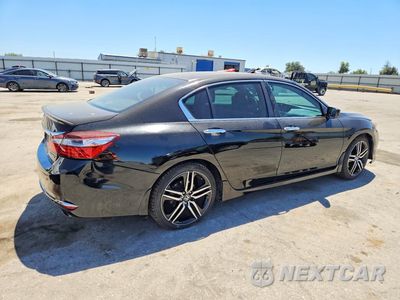 Trzecie zdjęcie samochodu z tyłu: 2016 HONDA ACCORD SPORT VIN:1HGCR2F54GA129379 - miniatura