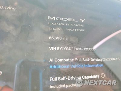 Zdjęcie 9 z 13 samochodu: 2021 TESLA MODEL Y VIN:5YJYGDEEXMF125055 - miniatura