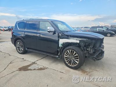 Czwarte zdjęcie samochodu z boku: 2021 INFINITI QX80 SENSORY VIN:JN8AZ2BFXM9717096 - miniatura