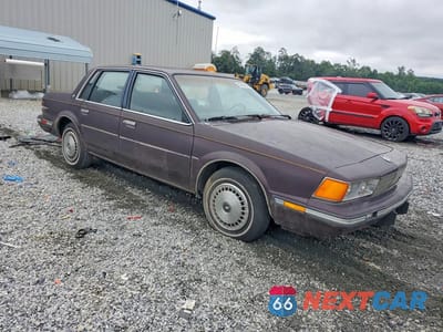 Czwarte zdjęcie samochodu z boku: 1987 BUICK CENTURY CUSTOM VIN:1G4AH51W9HT468537 - miniatura