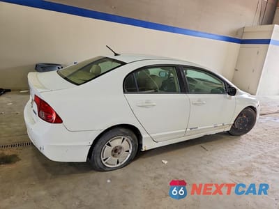 Trzecie zdjęcie samochodu z tyłu: 2007 HONDA CIVIC HYBRID VIN:JHMFA36217S014388 - miniatura