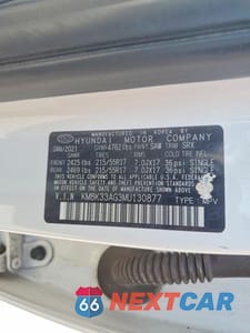 Zdjęcie 13 z 13 samochodu: 2021 HYUNDAI KONA LIMITED VIN:KM8K33AG3MU130877 - miniatura
