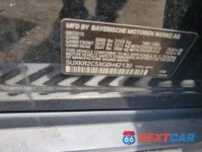 Zdjęcie 14 z 14 samochodu: 2016 BMW X5 SDRIVE35I VIN:5UXKR2C5XG0H42130 - miniatura