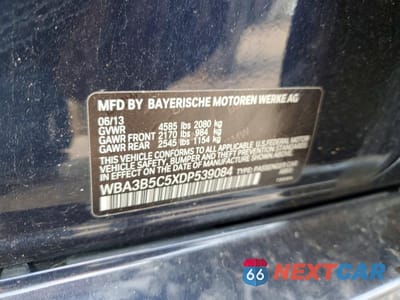 Zdjęcie 13 z 13 samochodu: 2013 BMW 328 XI SULEV VIN:WBA3B5C5XDP539084 - miniatura
