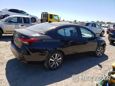 Trzecie zdjęcie samochodu z tyłu: 2023 NISSAN VERSA SV VIN:3N1CN8EV9PL848895 - miniatura