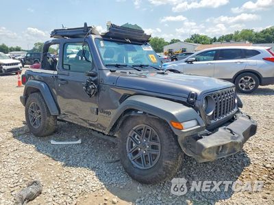 Czwarte zdjęcie samochodu z boku: 2026 JEEP WRANGLER SPORT VIN:1C4PJXANXTW207544 - miniatura