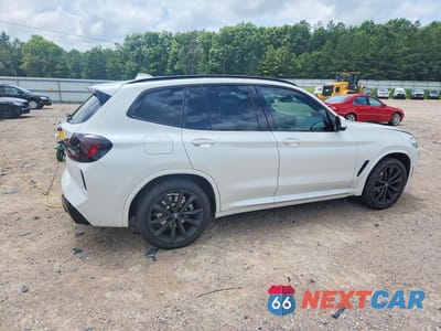 Trzecie zdjęcie samochodu z tyłu: 2022 BMW X3 XDRIVE30I VIN:5UX53DP05N9J94827 - miniatura