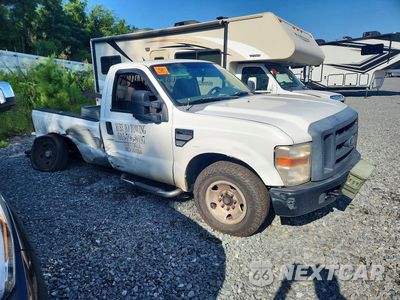 Czwarte zdjęcie samochodu z boku: 2008 FORD F250 SUPER DUTY VIN:1FTNF205X8ED95069 - miniatura
