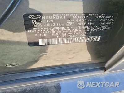Zdjęcie 13 z 13 samochodu: 2026 HYUNDAI SONATA SEL SPORT VIN:KMHL64JA0TA565613 - miniatura
