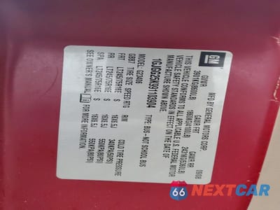 Zdjęcie 12 z 12 samochodu: 2009 GMC SAVANA G2500 VIN:1GJGG25K991103904 - miniatura