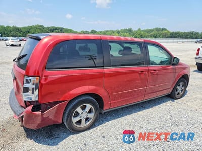Trzecie zdjęcie samochodu z tyłu: 2010 DODGE GRAND CARAVAN SE VIN:2D4RN4DE8AR101626 - miniatura