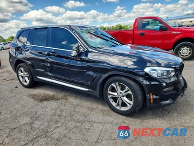 Czwarte zdjęcie samochodu z boku: 2020 BMW X3 XDRIVE30I VIN:5UXTY5C08LLE57948 - miniatura